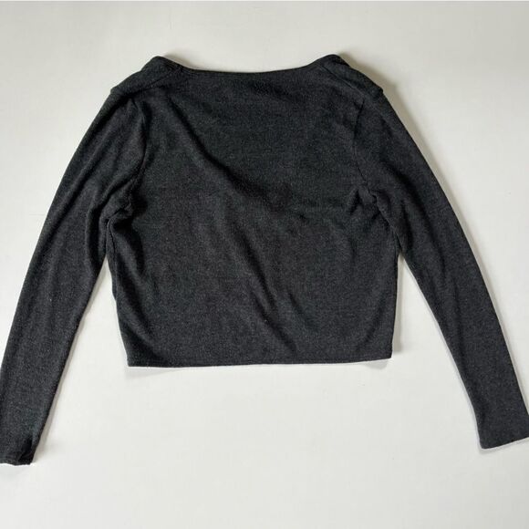 Madewell Brushed Rib Tie-Front Cardigan XXS - Picture 8 of 12